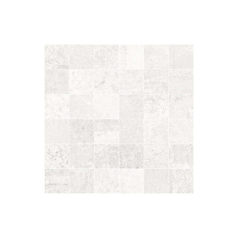 METALLIC WHITE NATURALE MOSAICO 5X5 29,75X29,75/ - APARICI APARICI CERAMICA - 1