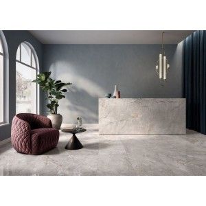 ELEMENTS LUX SILVER GREY 60X120 POLISHED RECTIFIED - Ceramiche KEOPE 2A22 CERAMICHE KEOPE - 1