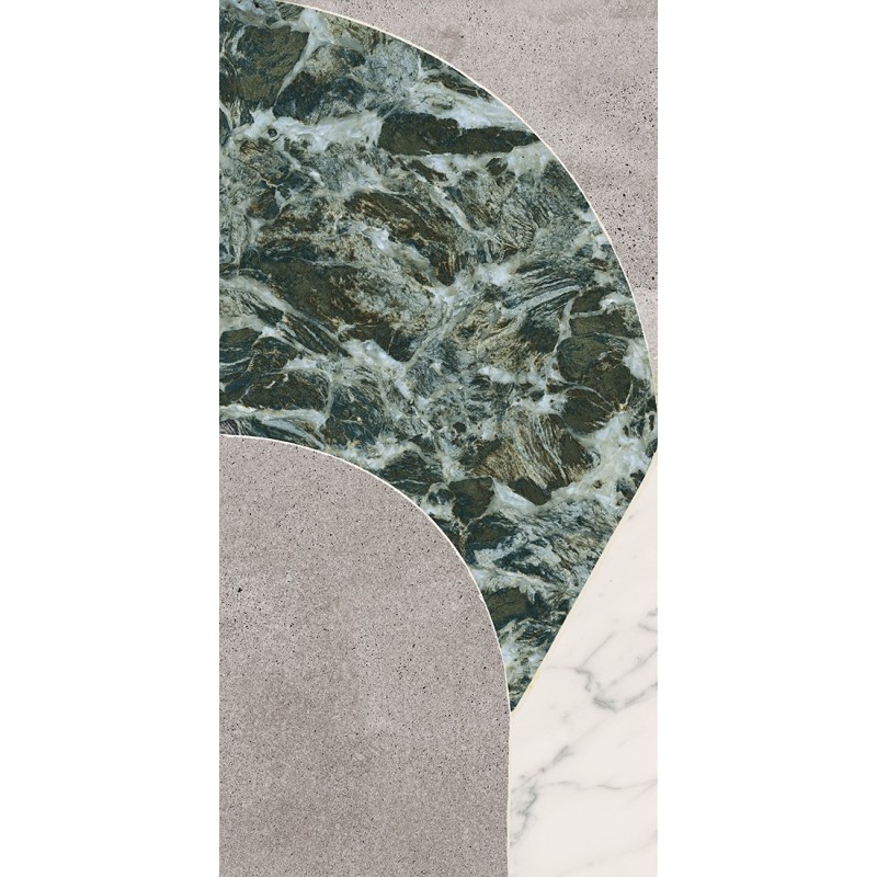 SOUND OF MARBLES FIOMOOD VERDE74X148 POLISHED  RECTIFIED  - Ceramica Fioranese M4F718L FIORANESE CERAMICHE - 1