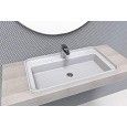 ARTCERAM FUORI SCALA 80X45 COUNTERTOP/DROP IN  WASHBASIN