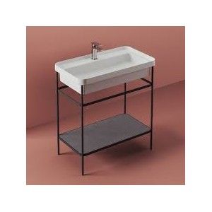 ARTCERAM  FUORI SCALA 40X57 H 83  STRUCTURE POUR LAVABOS DE COMPTOIR BIANCO MATT