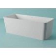 ARTCERAM SQUARE  FREESTANDING LIVINGTEC BADWANNE MIT BADEABDECKUNG INKLUSIVE
