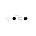 Aufsatz Waschbecken Glaenzed Weiss  QUADRO 46 46X41 COGNAC Artceram