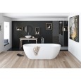 GSG SUN VASCA FREE-STANDING IN ACRILICO CM 170X81 COMPLETA DI PILETTA E SCARICO
