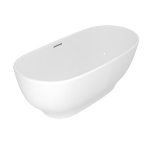 GSG   SUN BAIGNOIRE AUTONOME EN ACRYLIQUE CM 170X81 COMPLET AVEC DÉCHETS ET DÉCHARGE