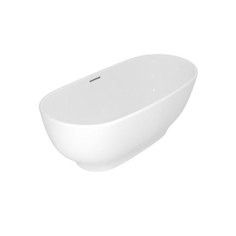 GSG SUN FREISTEHENDE BADEWANNE IN ACRYL CM 170X81 VOLLSTÄNDIG MIT ABFALL UND ENTLADUNG