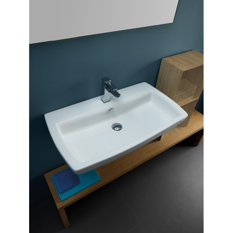 GSG   BRIO WASHBASIN 80 CM SINGLE HOLE FIXINGS INCLUDED