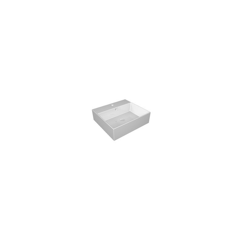 GSG   WASCHBECKEN ZENITH  duenne Kante, einloch 50x46
