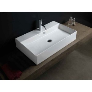 GSG   WASCHBECKEN ZENITH  duenne Kante, einloch 50x46