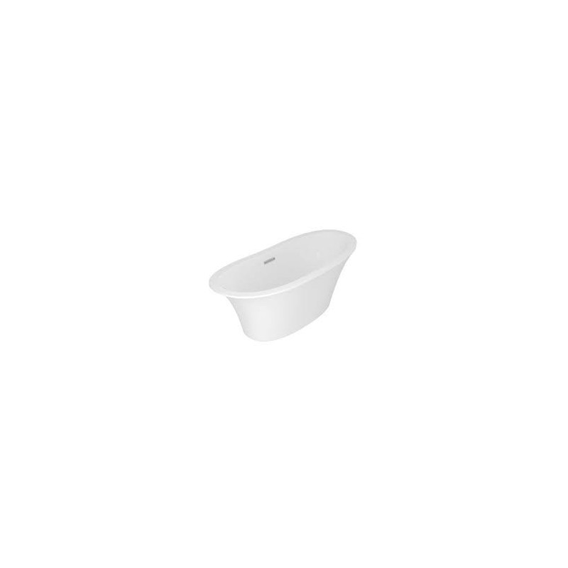GSG MOON FREISTEHENDE BADEWANNE IN ACRYL CM 170X80 VOLLSTÄNDIG MIT ABFALL UND ENTLADUNG