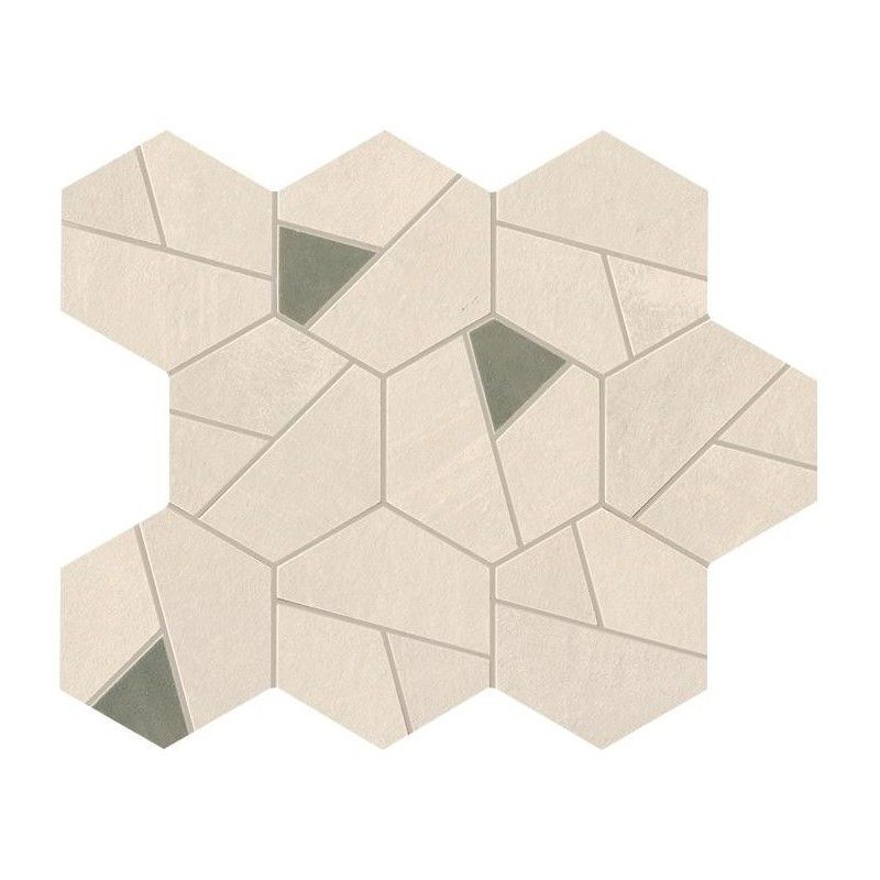 Boost Pro Ivory Mosaik Hex  Olive - Atlas Concorde A0QN CERAMICHE ATLAS CONCORDE - 1