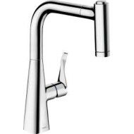 HANSGROHE  Metris Single lever kitchen mixer 220 with pull-out spray  14834000 HANSGROHE - 1