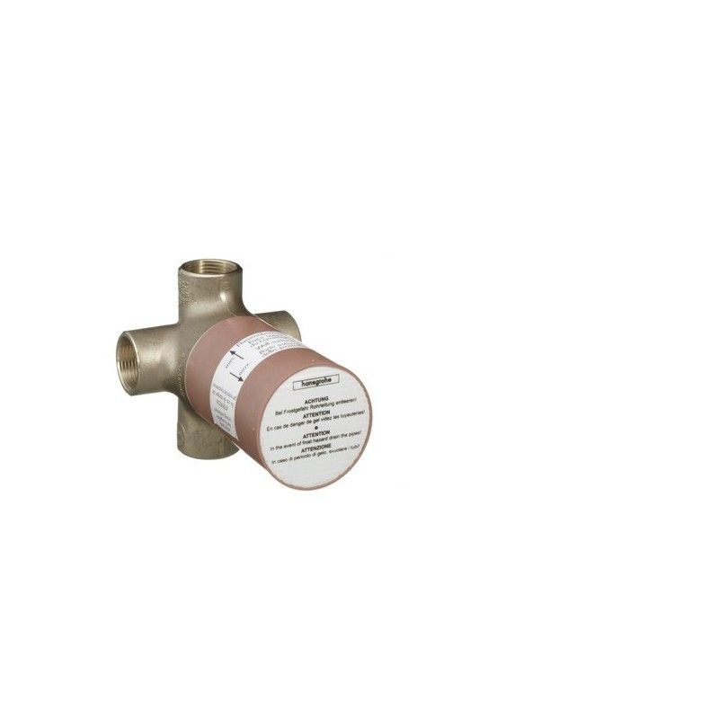 HANSGROHE  Basic set for Quattro 3-way diverter valve ¾ 15930180 HANSGROHE - 1