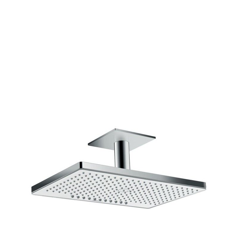 HANSGROHE  Rainmaker Select Overhead shower 460 2jet EcoSmart 9 l/min with ceiling connector Bianco/Cromo 24014400 HANSGROHE - 1