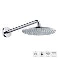 AXOR UNO Raindance S Douche de tete 240 1jet EcoSmart 9 l/min avec bras de douche 27461000 HANSGROHE - 1