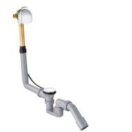 Exafill Komplettset Wanneneinlauf, Ablauf- und ueberlaufgarnitur fuer Normalwannen AX 58123000 HANSGROHE - 1