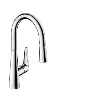 Talis S Single lever kitchen mixer 160 with pull-out spray  AX TALIS S 72815000 HANSGROHE - 1