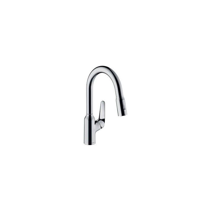 M42 M429-H180 Einhebel-Kuechenmixer mit Ausziehbrause AX 71801000 HANSGROHE - 1