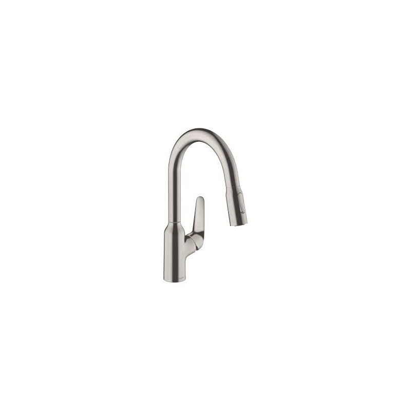 M42 M429-H180 Einhebel-Kuechenmixer mit Ausziehbrause AX 71801800 HANSGROHE - 1