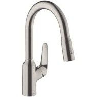M42 M429-H180 Einhebel-Kuechenmixer mit Ausziehbrause AX 71801800 HANSGROHE - 1
