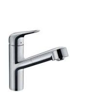 M42 M427-H150 Einhebel-Kuechenmixer mit Ausziehauslauf AX 71814000 HANSGROHE - 1