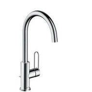 AXOR Uno Miscelatore monocomando lavabo 240 con maniglia a staffa HG 38036000 HANSGROHE - 1