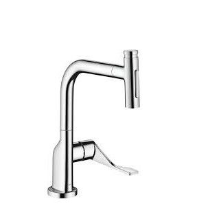 AXOR Citterio Single lever kitchen mixer with pull-out spray HG 39862000 HANSGROHE - 1