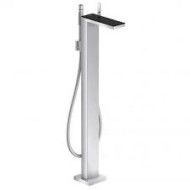 AXOR MyEdition Einhebel-Bademischer bodenstehend Chrom/Schwarzglas AX 47440600 HANSGROHE - 1