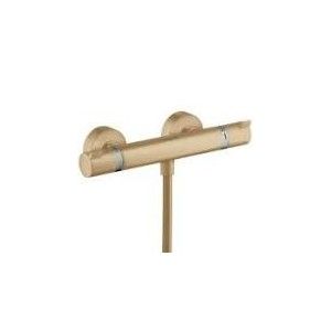 Ecostat - Thermostatic external shower mixer - brushed bronze AX 13116140 HANSGROHE - 1