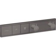 RainSelect - Thermostat Unterputz fuer 2 Verbraucher - Brushed Black Chrome AX 15380340 HANSGROHE - 1