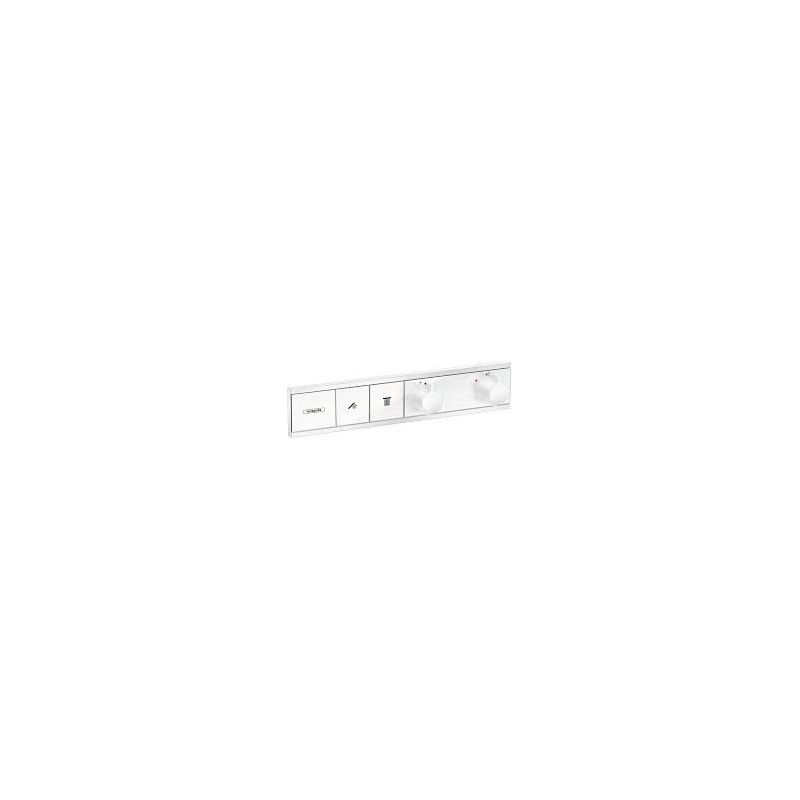 RainSelect - Thermostat Unterputz fuer 2 Verbraucher - Mattweiss AX 15380700 HANSGROHE - 1