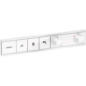 RainSelect - Thermostat for concealed installation for 3 functions - matt white AX 15381700 HANSGROHE - 1