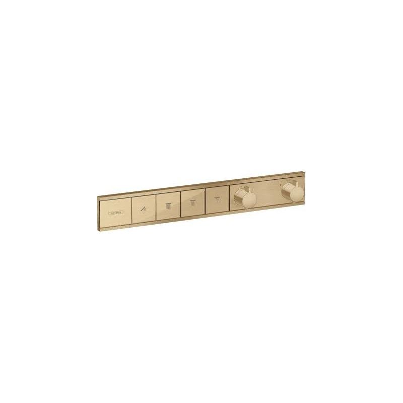 RainSelect - Thermostat Unterputz fuer 4 Verbraucher - brushed bronze AX 15382140 HANSGROHE - 1