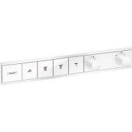 RainSelect - Thermostat Unterputz fuer 4 Verbraucher - Mattweiss AX 15382700 HANSGROHE - 1