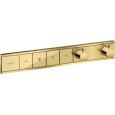 RainSelect - Thermostat Unterputz fuer 4 Verbraucher - Polished Gold Optic AX 15382990 HANSGROHE - 1