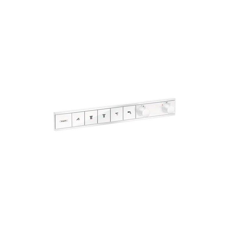RainSelect - Termostatico ad incasso per 5 utenze - bianco opaco AX 15384700 HANSGROHE - 1