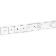 RainSelect - Termostatico ad incasso per 5 utenze - bianco opaco AX 15384700 HANSGROHE - 1