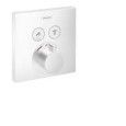 ShowerSelect - Miscelatore termostatico ad incasso per 2 utenze - bianco opaco AX 15763700 HANSGROHE - 1