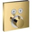 ShowerSelect - Thermostatmischer Unterputz fuer 2 Verbraucher - Polished Gold Optic AX 15763990 HANSGROHE - 1