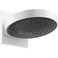 Rainfinity - Overhead shower 250 1jet EcoSmart  wall-mounted - matt white AX 26227700 HANSGROHE - 1