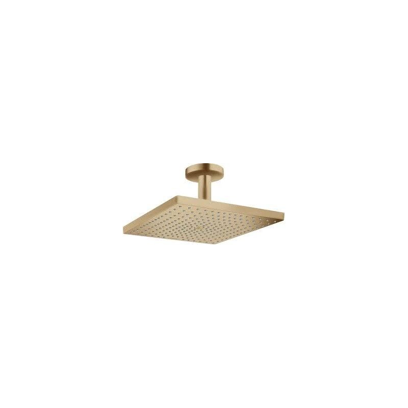 Raindance E - Overhead shower 300 1jet with ceiling connector - brushed bronze AX 26250140 HANSGROHE - 1