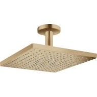 Raindance E - Overhead shower 300 1jet with ceiling connector - brushed bronze AX 26250140 HANSGROHE - 1