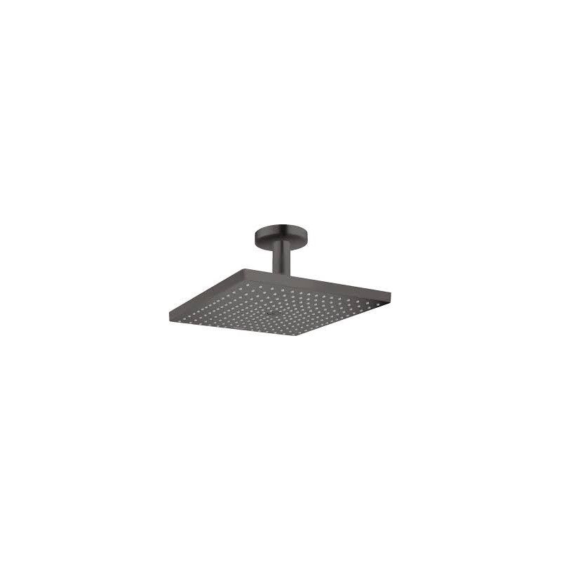 Raindance E - Soffione doccia 300 1jet con connessione soffitto - cromo nero satinato AX 26250340 HANSGROHE - 1