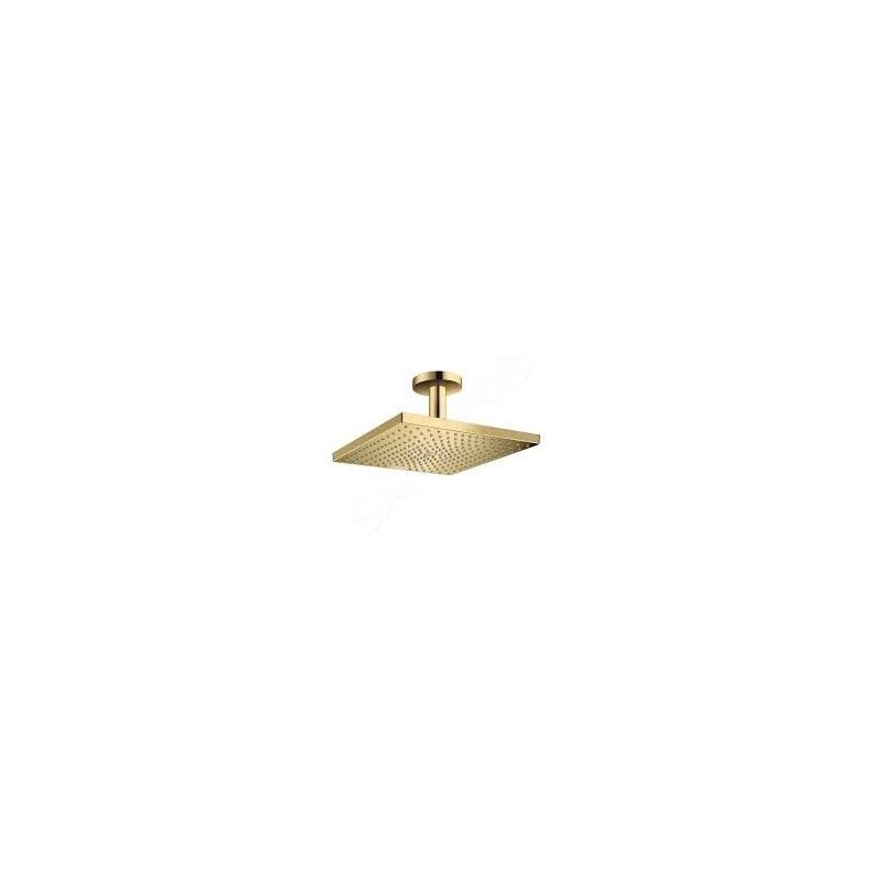 Raindance E - Soffione doccia 300 1jet con connessione soffitto - oro lucido AX 26250990 HANSGROHE - 1