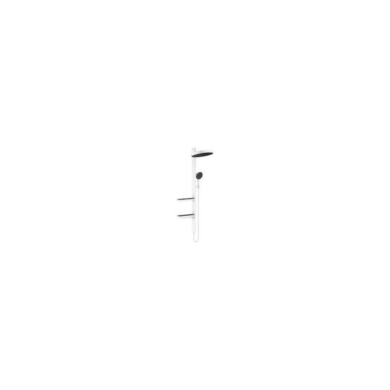 Rainfinity - Showerpipe 360 1jet Unterputz - Mattweiss HG 26842700 HANSGROHE - 1