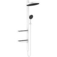Rainfinity - Showerpipe 360 1jet Unterputz - Mattweiss HG 26842700 HANSGROHE - 1
