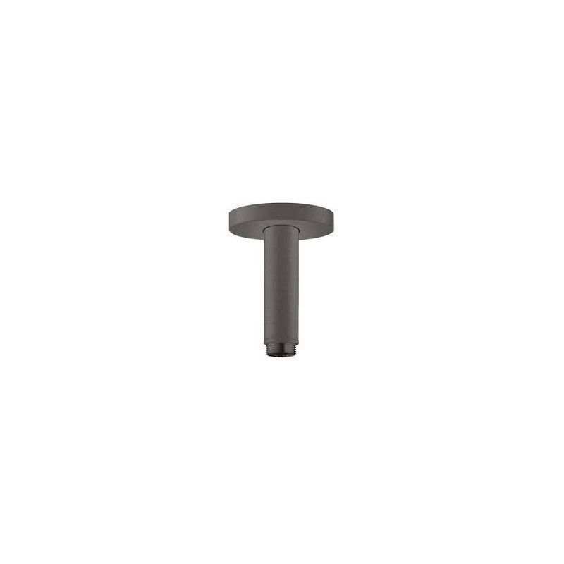 Deckenbefestigung S 10 cm - Brushed Black Chrome HG 27393340 HANSGROHE - 1