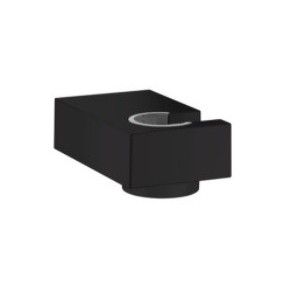 Porter support mural pour douchette Porter E - noir matt HG 28387670 HANSGROHE - 1