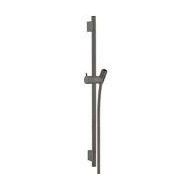 Unica - Shower rail S Puro 65 cm with shower hose - Brushed Black Chrome HG 28632340 HANSGROHE - 1