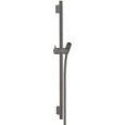 Unica - Shower rail S Puro 65 cm with shower hose - Brushed Black Chrome HG 28632340 HANSGROHE - 1